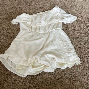 Cream Altar’d State Romper